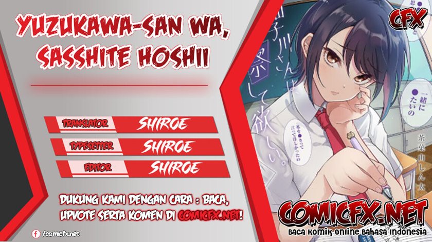 Yuzukawa-san wa, Sasshite Hoshii Chapter 03.6 Gambar 1