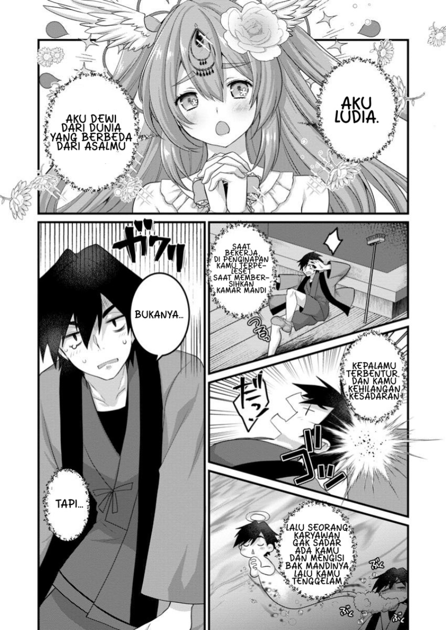 Zecchou Skill “Onsen Souzou” de Yukemuri Harem wo Kizuku made ~Hensei ga Todokottara Soku Dorei no Isekai Tensei! Akaji Ryokan Saiken Keikaku~ Chapter 01 Gambar 4