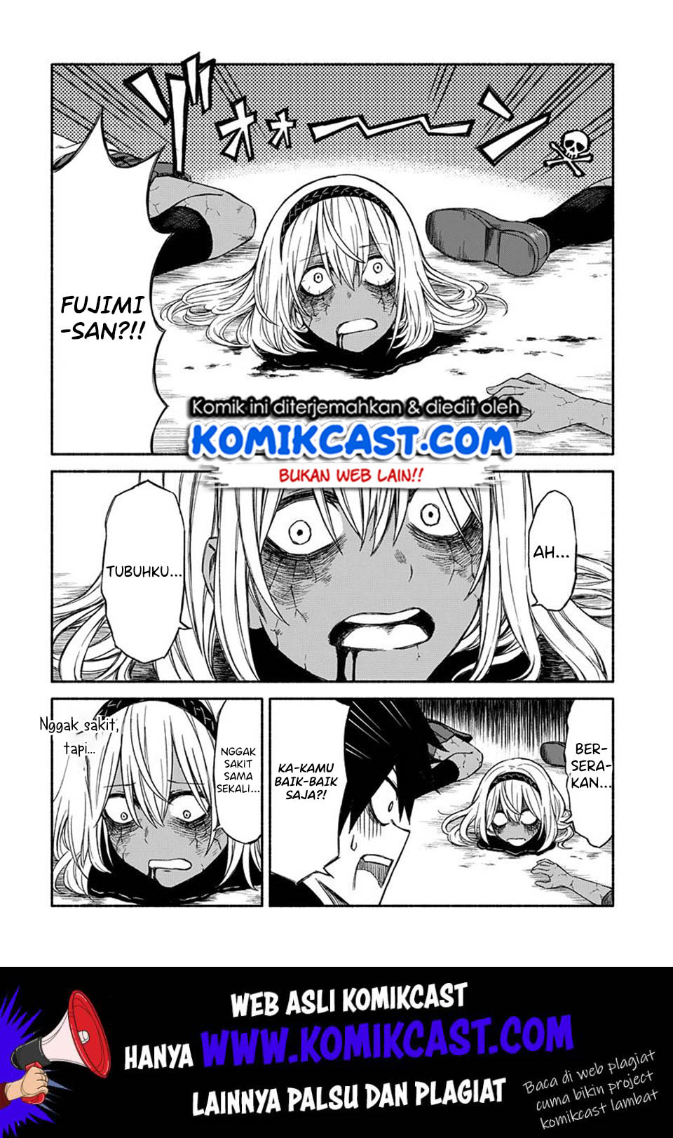 Zombi Shoujo no Fujimi-san Chapter 01 Gambar 12