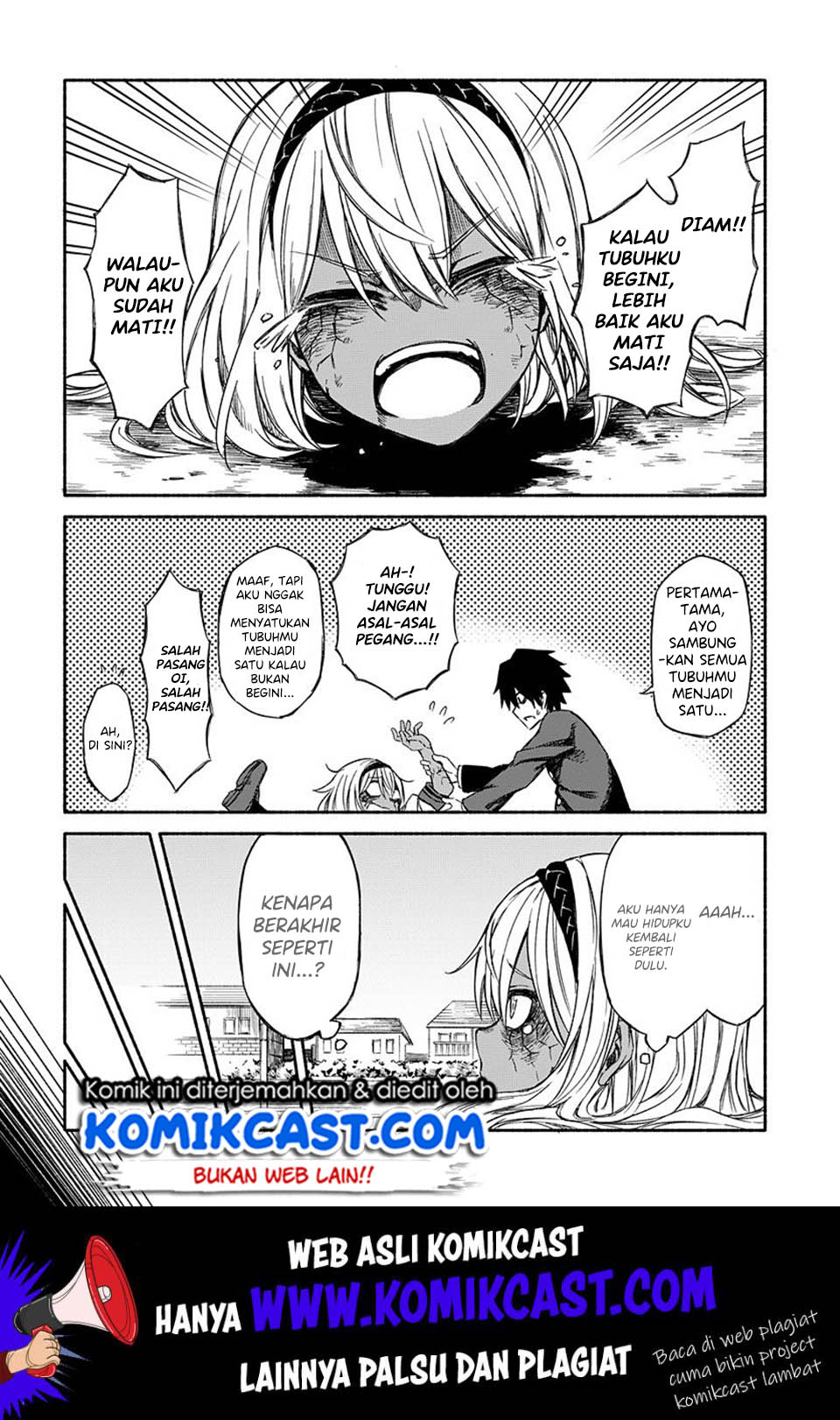 Zombi Shoujo no Fujimi-san Chapter 01 Gambar 14