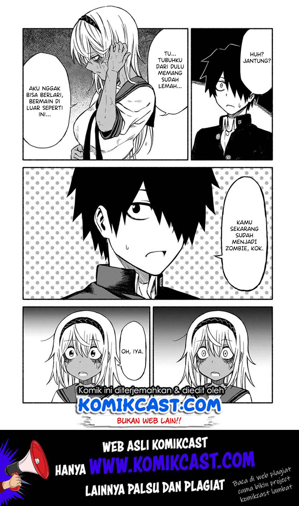 Zombi Shoujo no Fujimi-san Chapter 01 Gambar 18