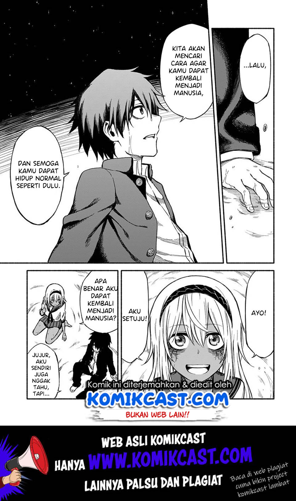 Zombi Shoujo no Fujimi-san Chapter 01 Gambar 25