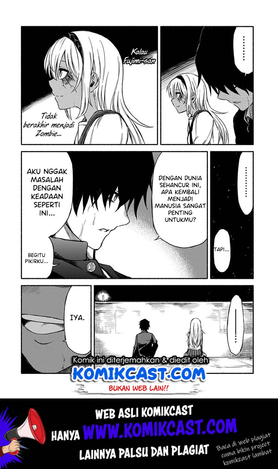 Zombi Shoujo no Fujimi-san Chapter 01 Gambar 26