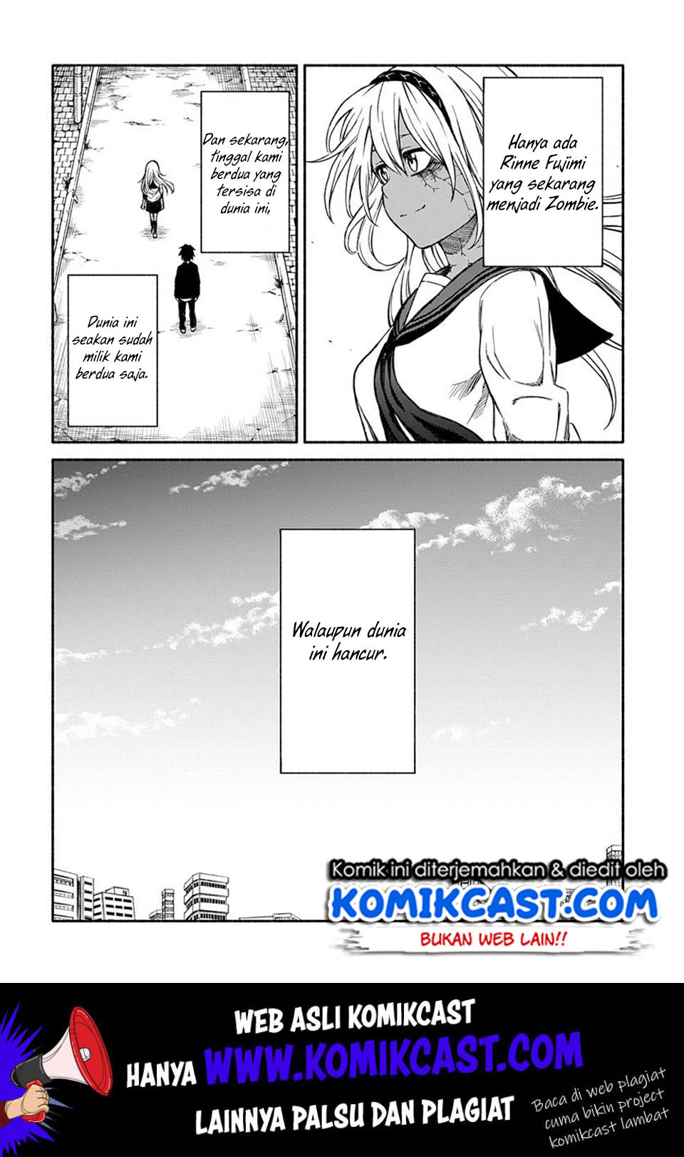 Zombi Shoujo no Fujimi-san Chapter 01 Gambar 28