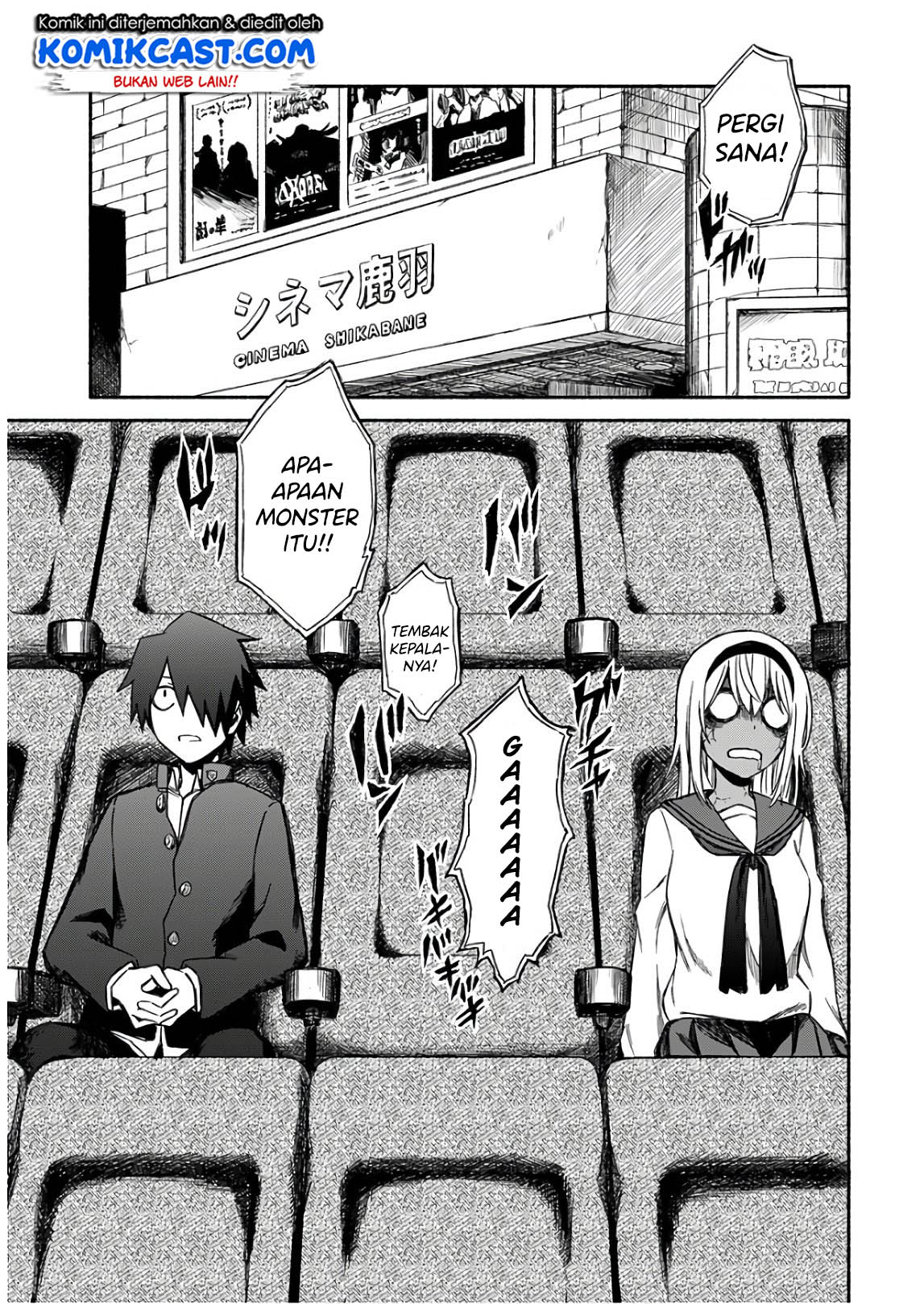 Zombi Shoujo no Fujimi-san Chapter 04 Gambar 5