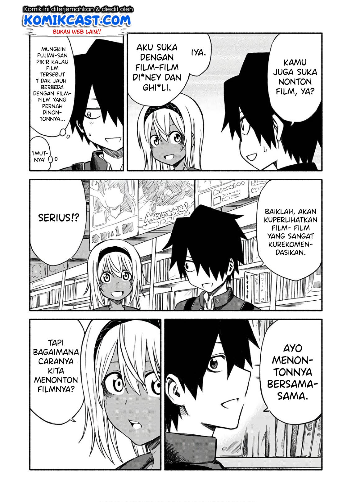 Zombi Shoujo no Fujimi-san Chapter 04 Gambar 8