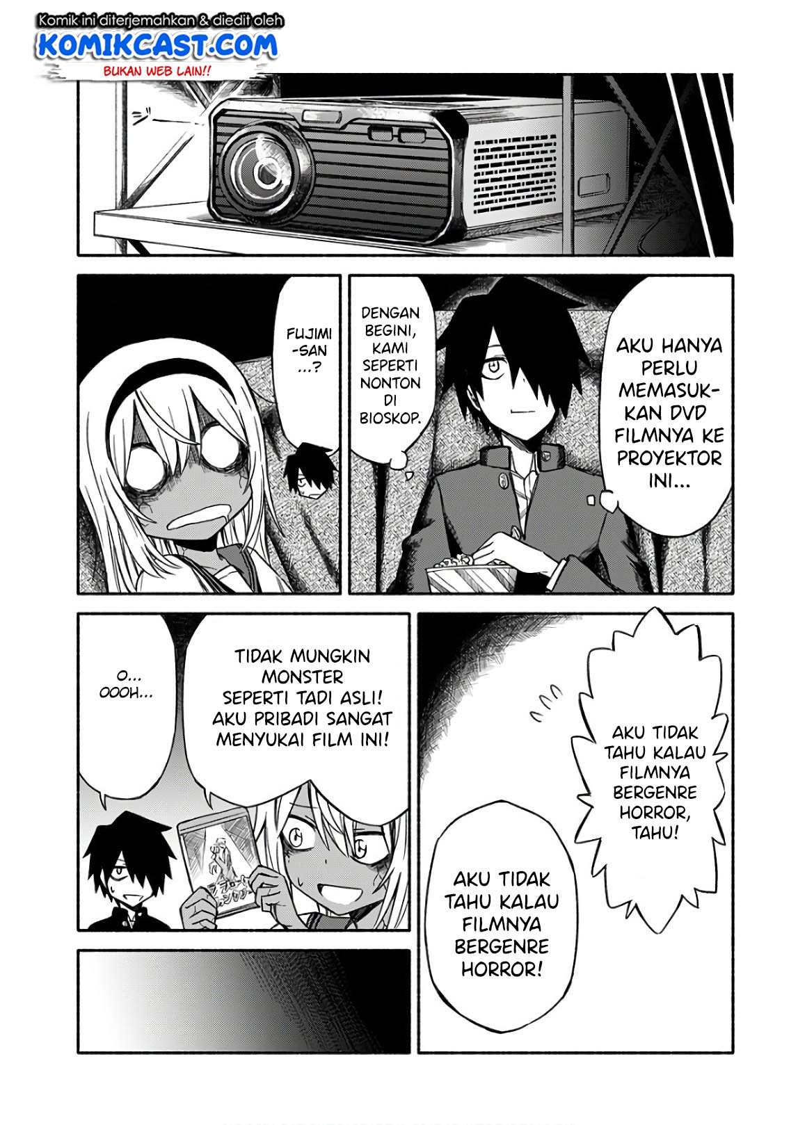 Zombi Shoujo no Fujimi-san Chapter 04 Gambar 9