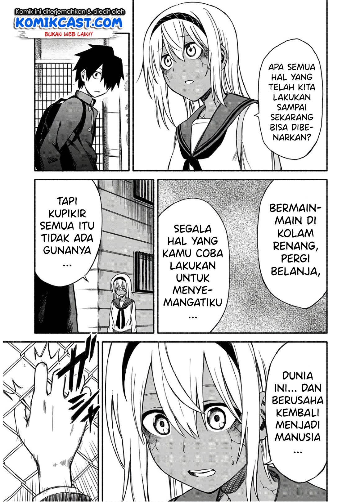 Zombi Shoujo no Fujimi-san Chapter 04 Gambar 15