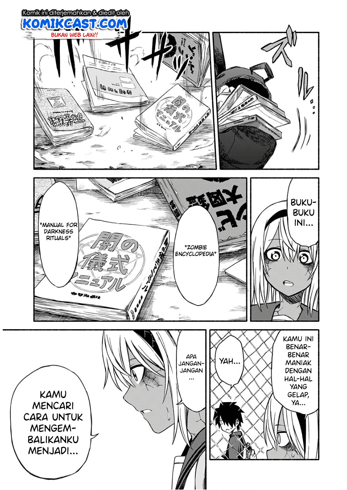 Zombi Shoujo no Fujimi-san Chapter 04 Gambar 17