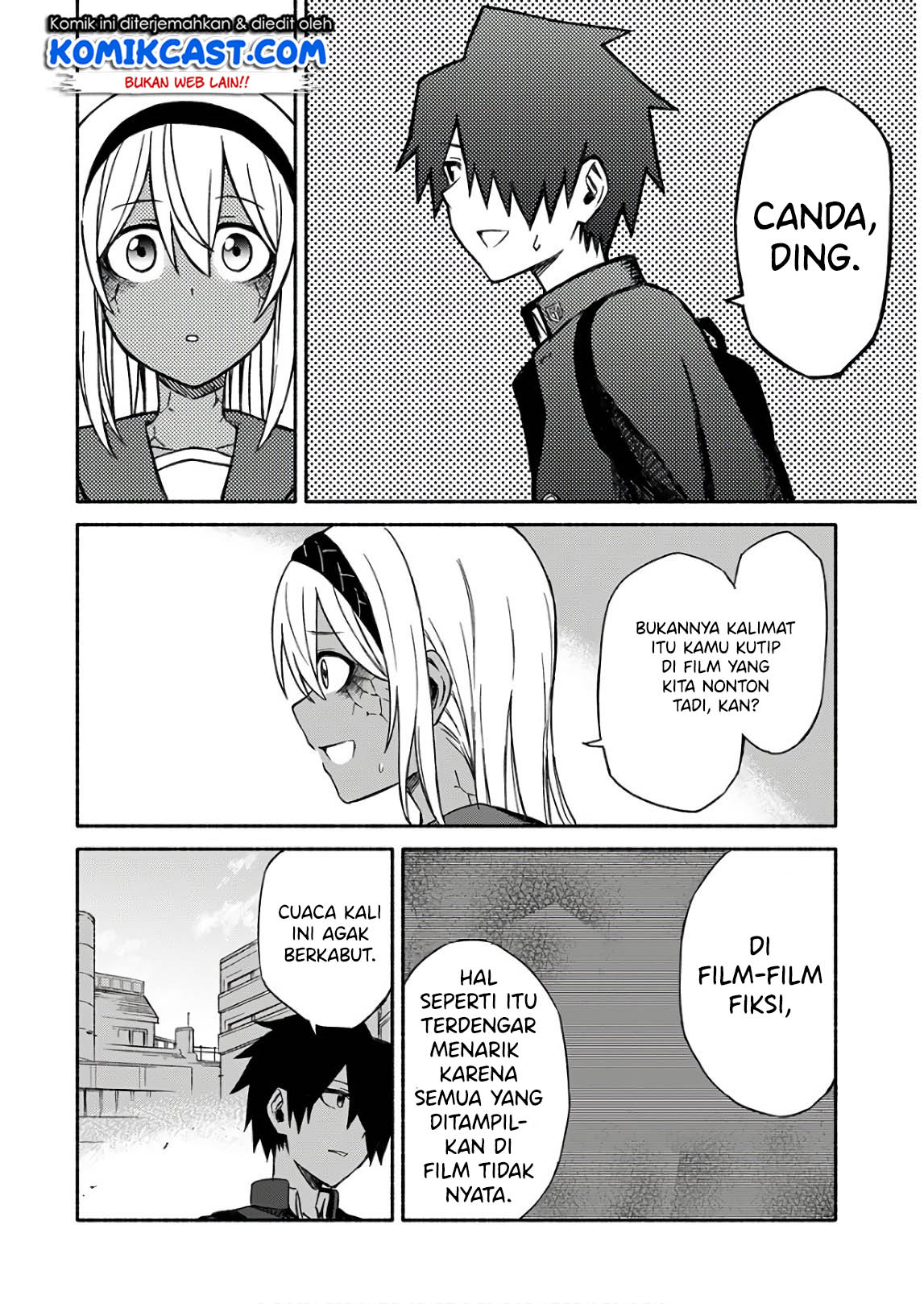 Zombi Shoujo no Fujimi-san Chapter 04 Gambar 22