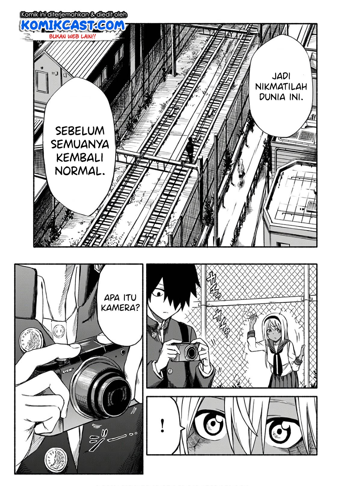 Zombi Shoujo no Fujimi-san Chapter 04 Gambar 23