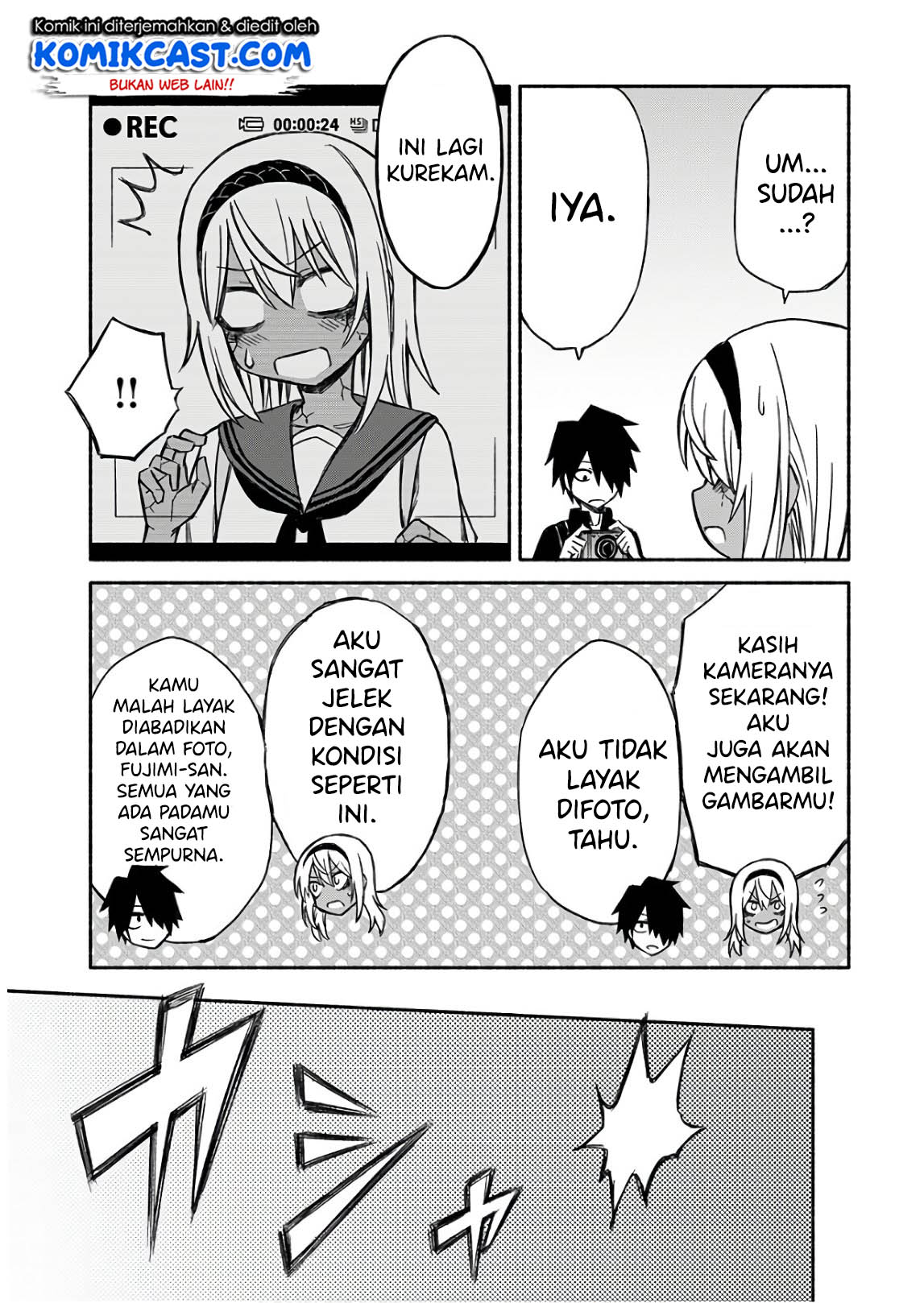 Zombi Shoujo no Fujimi-san Chapter 04 Gambar 25