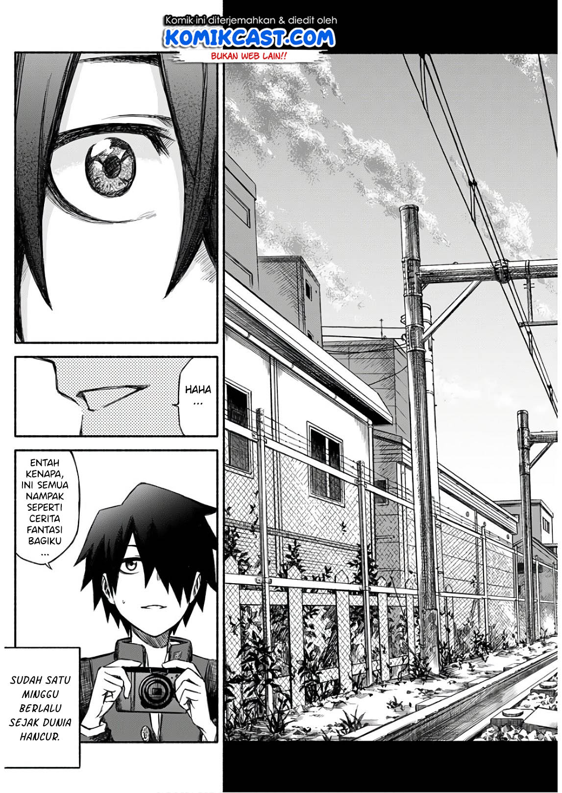 Zombi Shoujo no Fujimi-san Chapter 04 Gambar 27