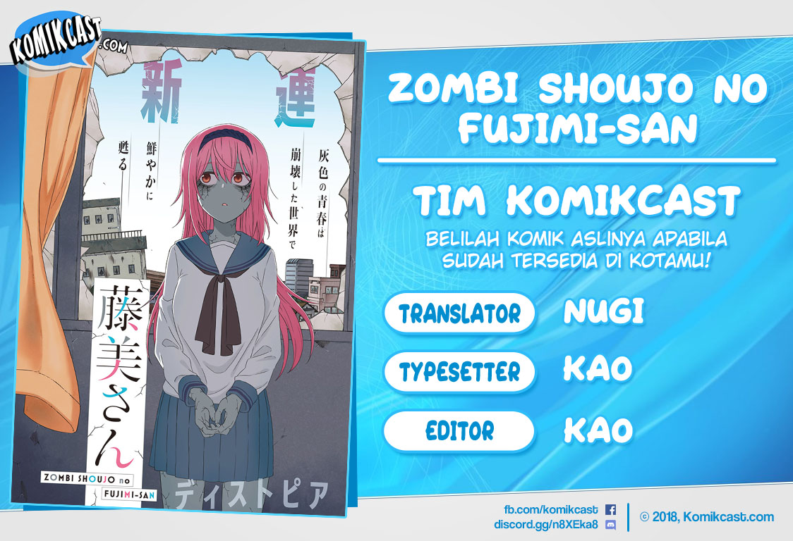 Zombi Shoujo no Fujimi-san Chapter 06 Gambar 1