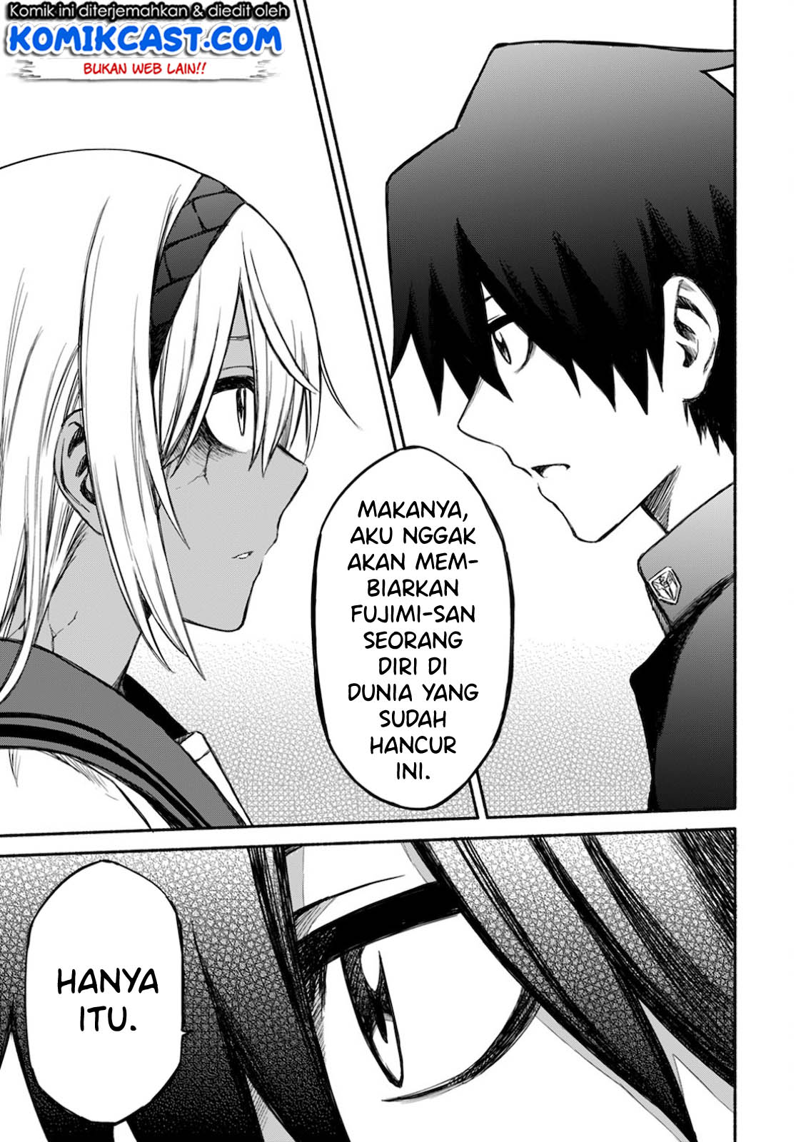 Zombi Shoujo no Fujimi-san Chapter 06 Gambar 17