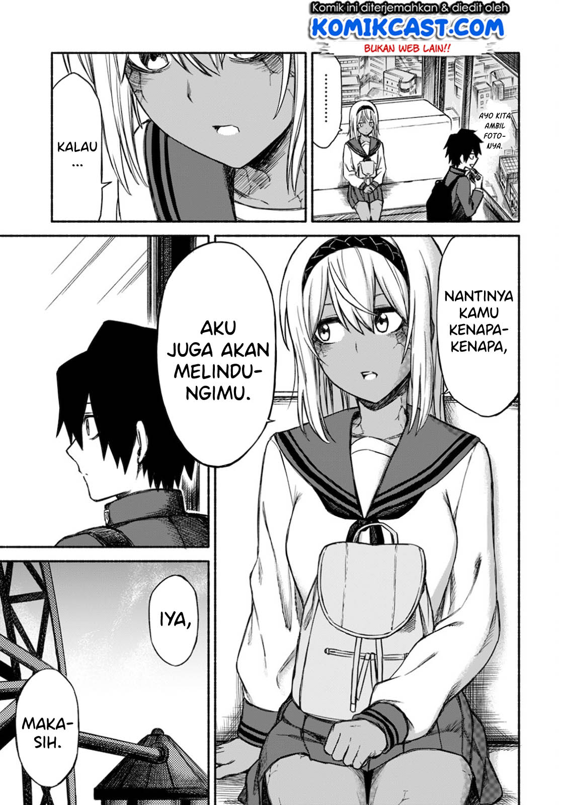 Zombi Shoujo no Fujimi-san Chapter 06 Gambar 19