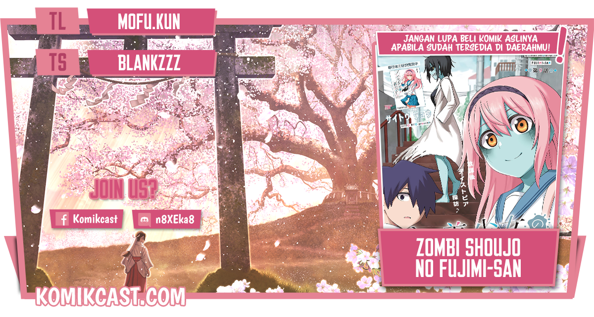 Zombi Shoujo no Fujimi-san Chapter 09 Gambar 1