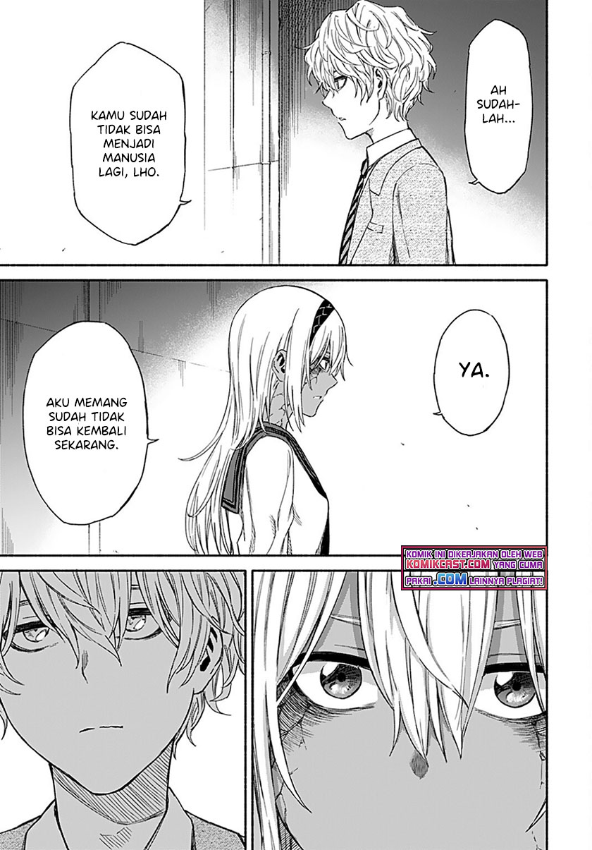 Zombi Shoujo no Fujimi-san Chapter 12 END Gambar 14