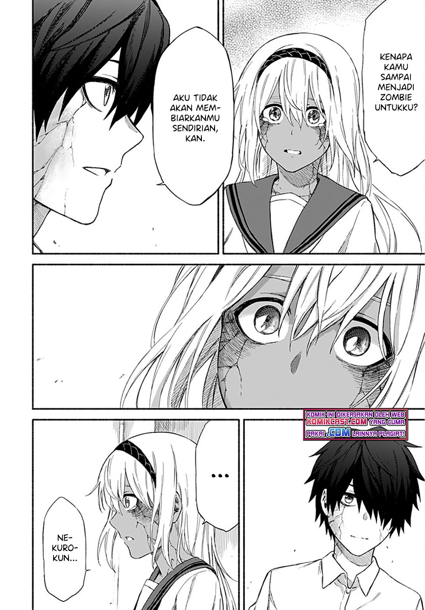 Zombi Shoujo no Fujimi-san Chapter 12 END Gambar 22
