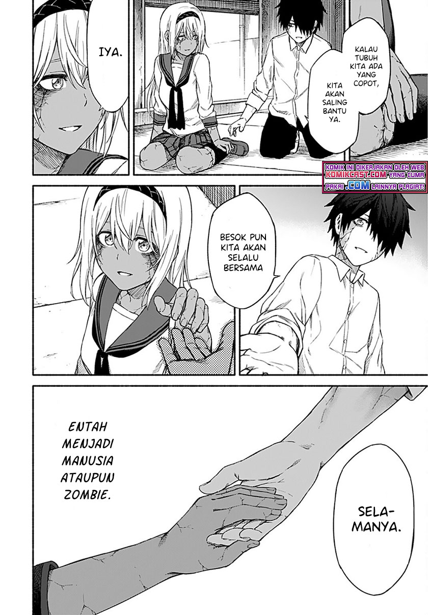 Zombi Shoujo no Fujimi-san Chapter 12 END Gambar 26