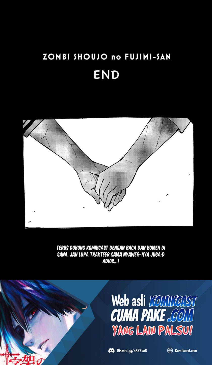 Zombi Shoujo no Fujimi-san Chapter 12 END Gambar 29