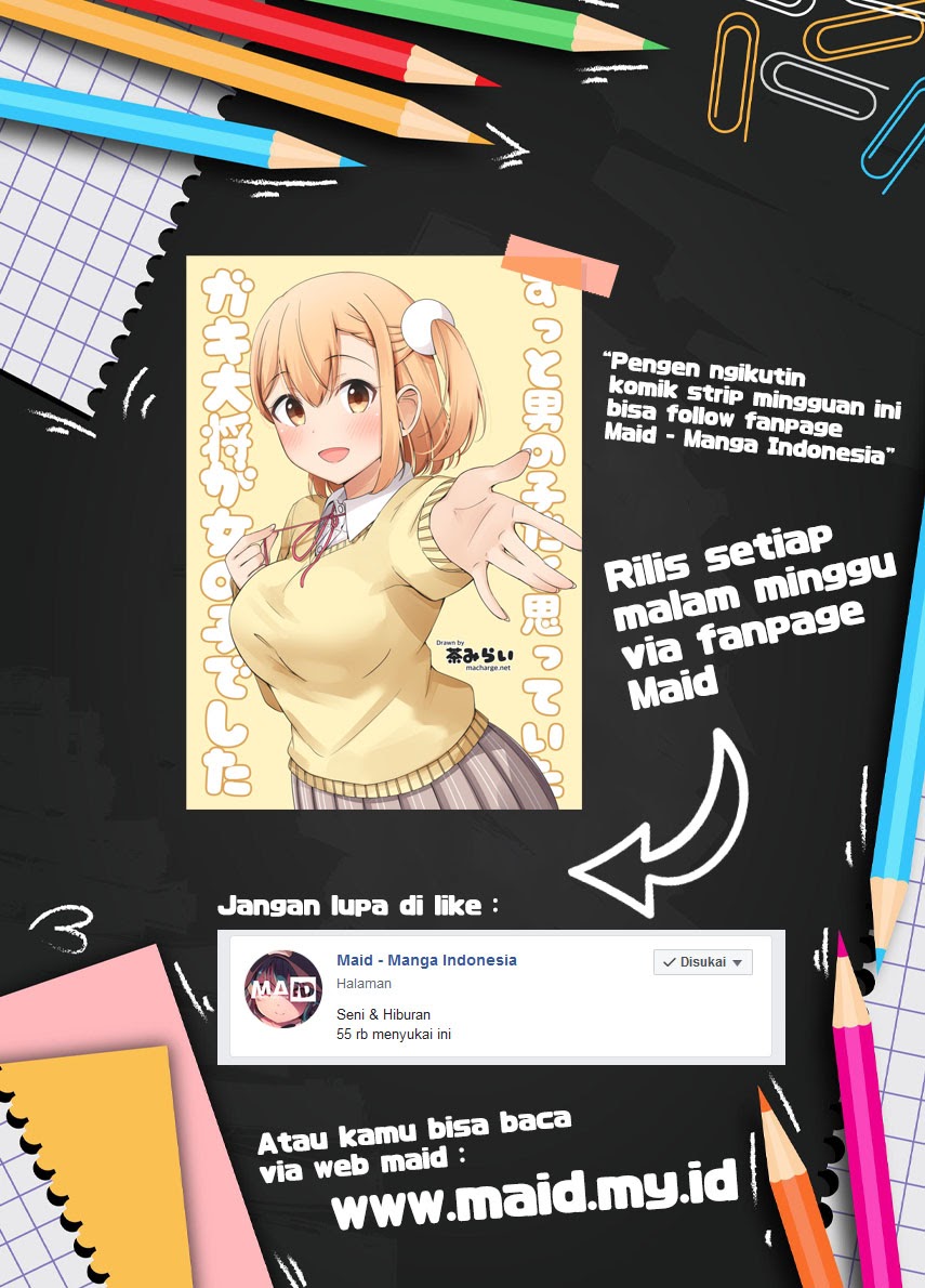 Zutto Otokonoko da to Omotte ita Gakitaishou ga Onnanoko deshita Chapter 32-33 Gambar 4